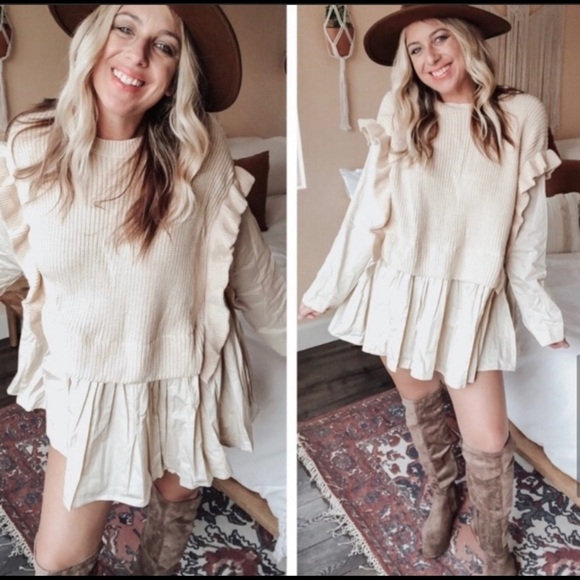 LYCHEE Knit Tunic Top/Dress - Picture 2 of 8